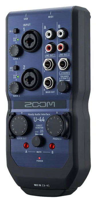 4x4 USB Audio Interface XLR/TRS/Optical/Coax