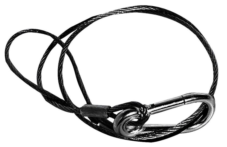 Black Safety Bond, 3mm x 787mm, 15 kg