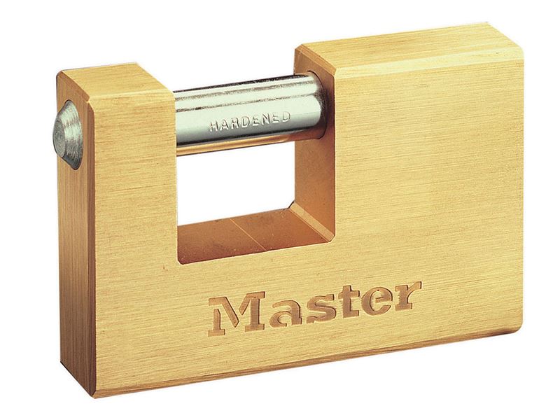 Rectangular Solid Brass Body Shutter Padlocks