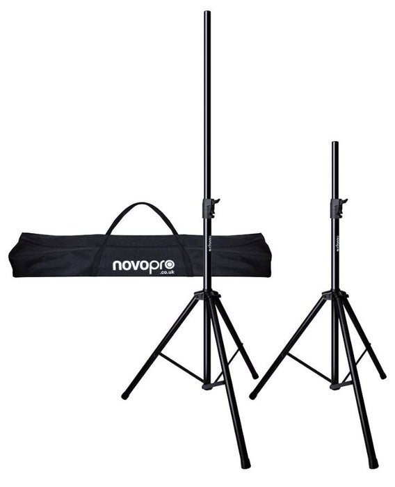 Two Speaker Stands With Air Cushioning & Autolock Ratchet System