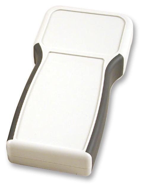 IP54 Grey Flame Retardant ABS Soft Side Enclosure with Battery Compartment - 210x100x32mm