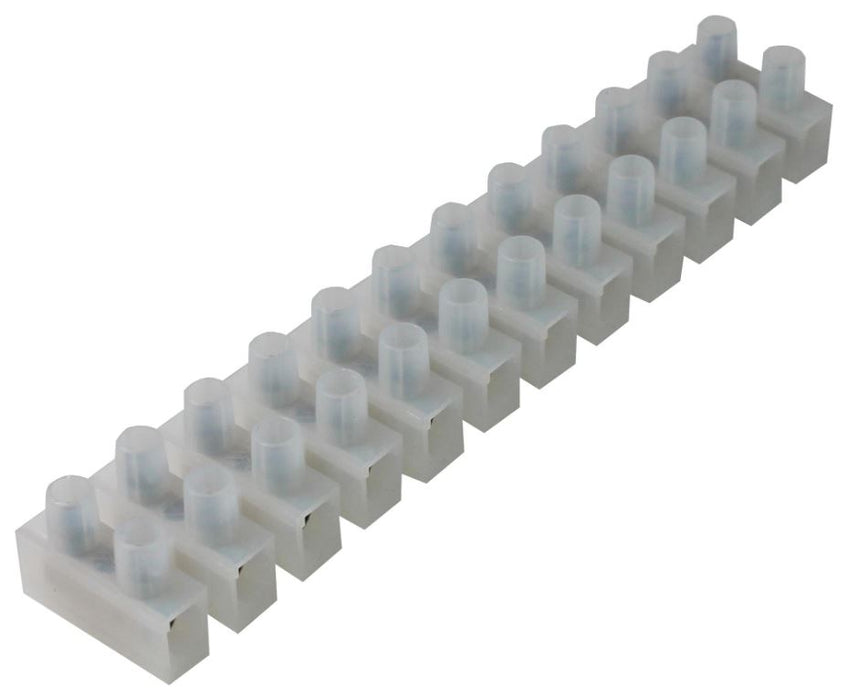 12 Way Nylon Terminal Strip 450V AC