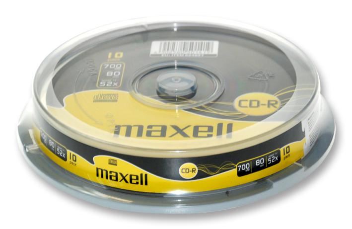 52x Speed CD-R Blank CDs