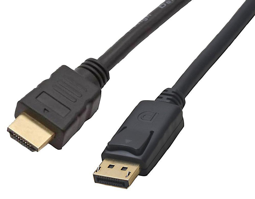 DisplayPort Male to HDMI Male Lead