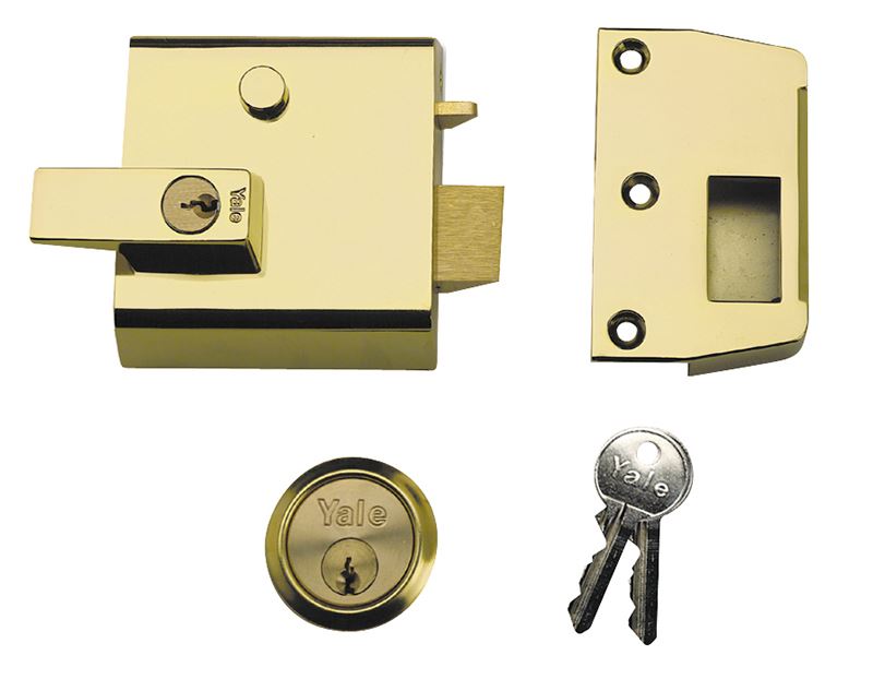 P1 Double Security Nightlatch