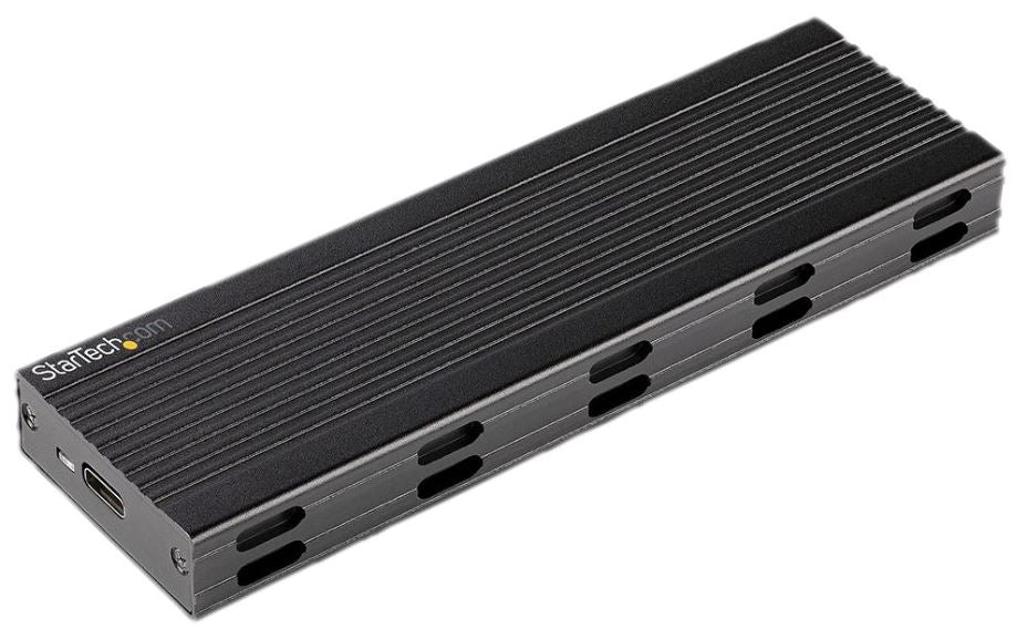 USB-C M.2 SATA / NVMe NGFF PCI-Express SSD Enclosure, USB 3.2 Gen 2 10Gbps