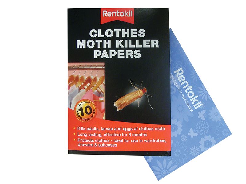 Clothes Moth Papers (Pack 10)