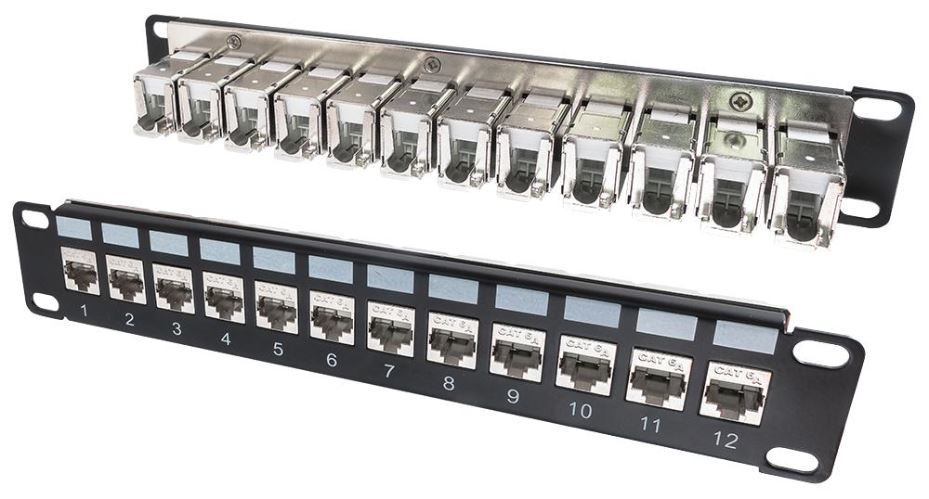 miniMEDIA 10" Keystone Patch Panel