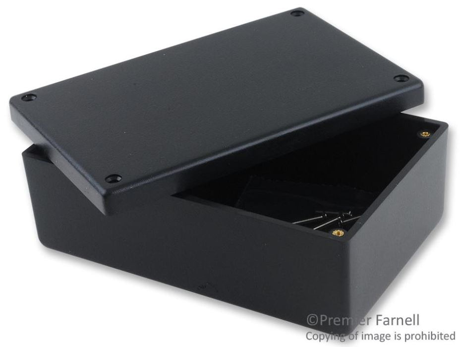 IP54 Grey Flame Retardant ABS Heavy Duty Enclosure - 167x107x53mm