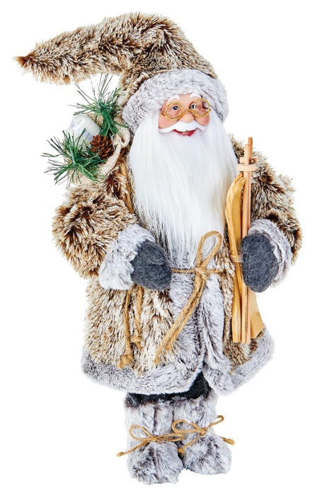 45cm Alpine Santa with Glasses