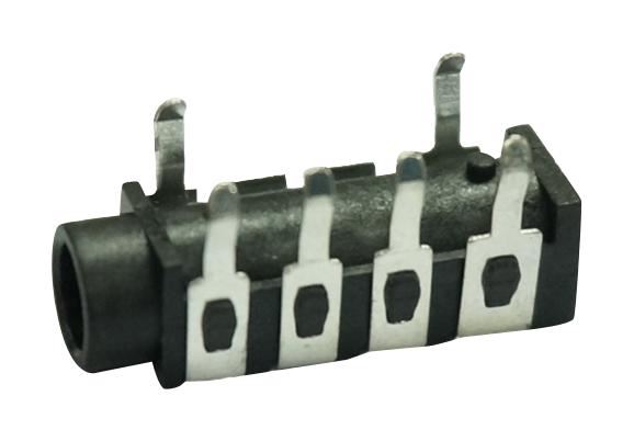 3.5mm Jack Socket, 4 Pole, PCB