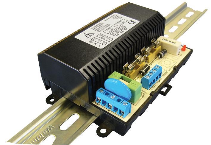 24V, 3A, DIN Rail Mount CCTV Power Supply, G Range, N Series