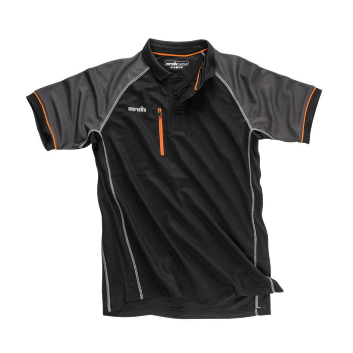 Trade Active Polo Black - L