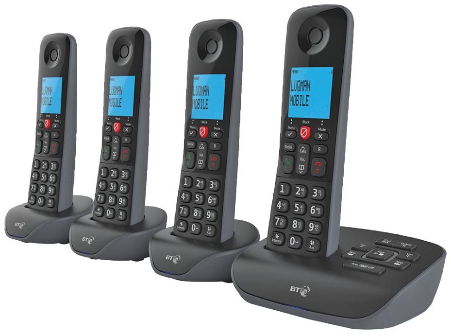 BT Essential DECT Phones with Call Blocking and Answer Machine