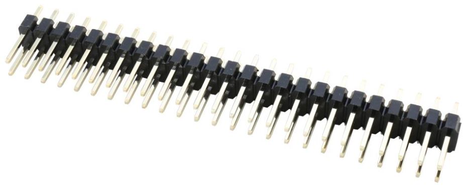 2.54mm Pin Header, 2 Row, 50 Way, Vertical