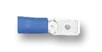 Blue 16A Push On Blade Crimp Terminal, 100 Pack