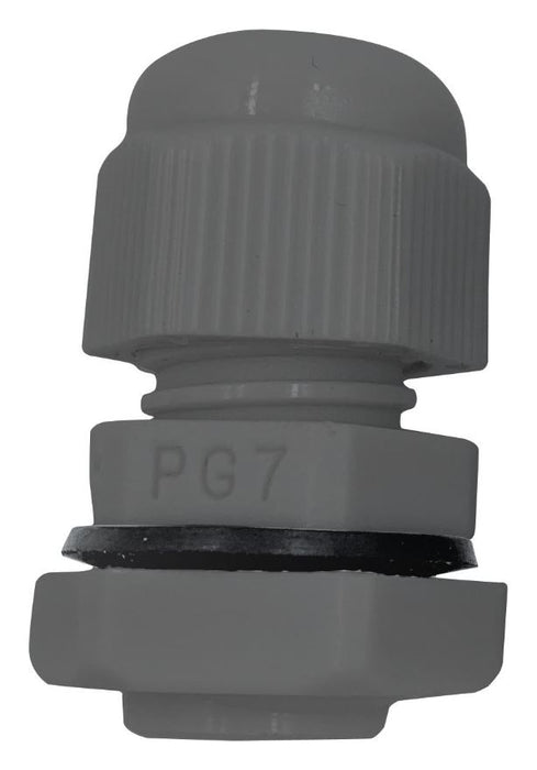 Nylon Cable Gland, PG11, 5-10mm Cable Range, IP68