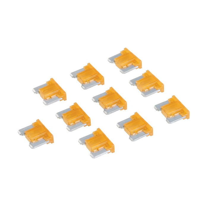 ATT Low Profile Mini Automotive Blade Fuses 10pk - 5A Tan