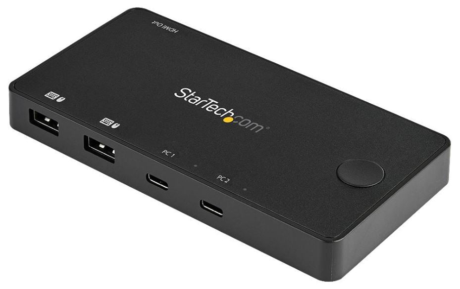 2 Port 4K HDMI USB-C KVM Switch