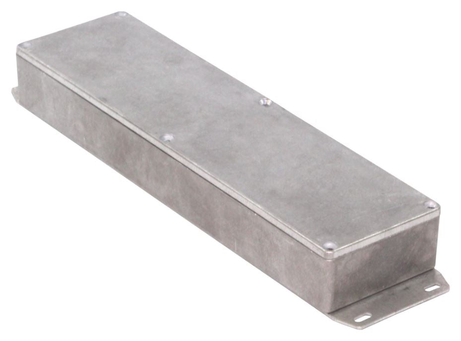 IP54 Die Cast Aluminium Instrument Enclosure with Flanged Base - 254x70x34.5mm