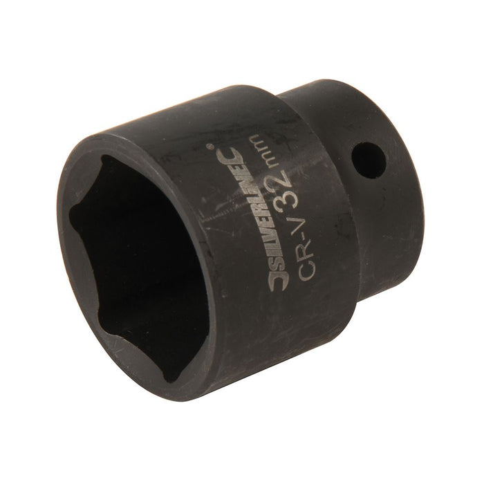 Impact Socket 1/2" Drive 6pt Metric