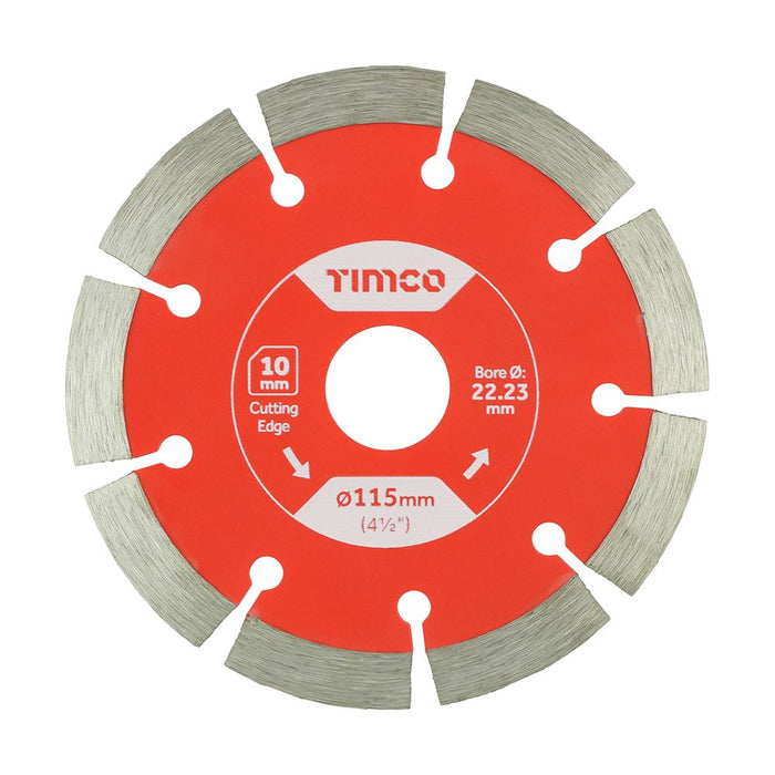 General Purpose Diamond Blade - Segmented. Various Sizes