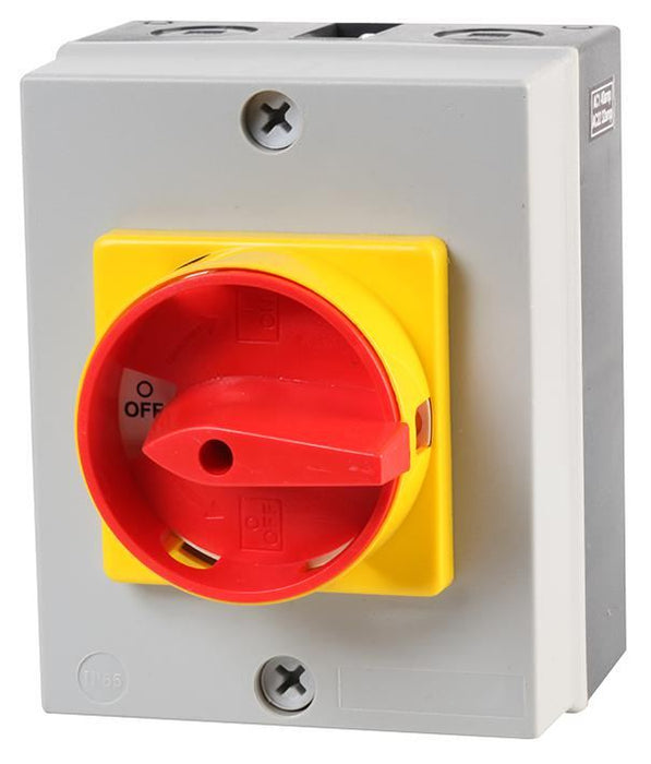 Boxed Isolator, 3P+N, IP65, 40A