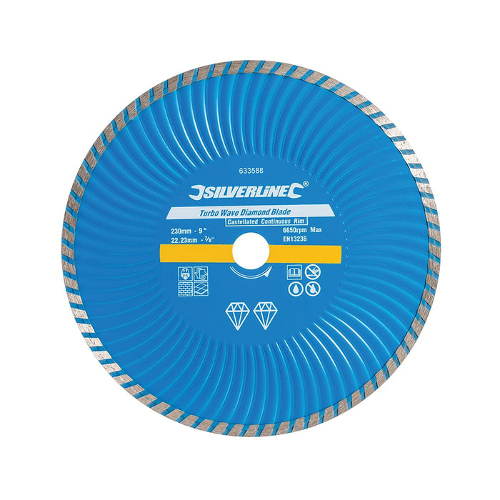 Turbo Wave Diamond Blade