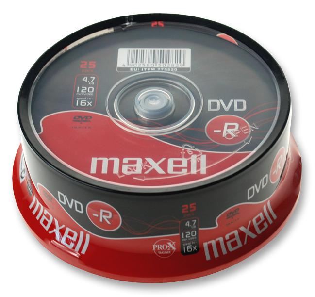 16x Speed DVD-R Blank DVDs, Spindle