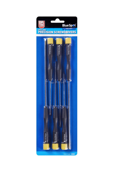 6 Pce Long Precision Screwdriver Set