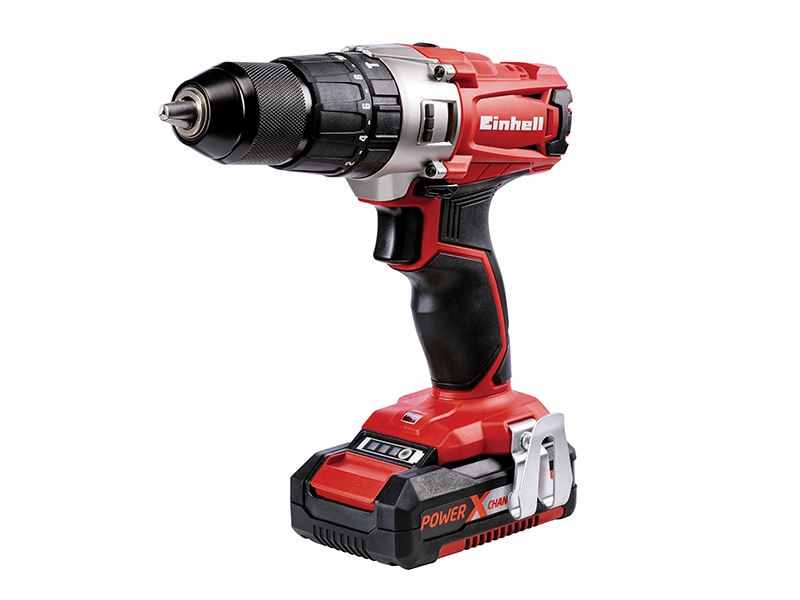 TE-CD 18/2 Li Power X-Change Combi Drill 18V 2 x 1.5Ah Li-ion