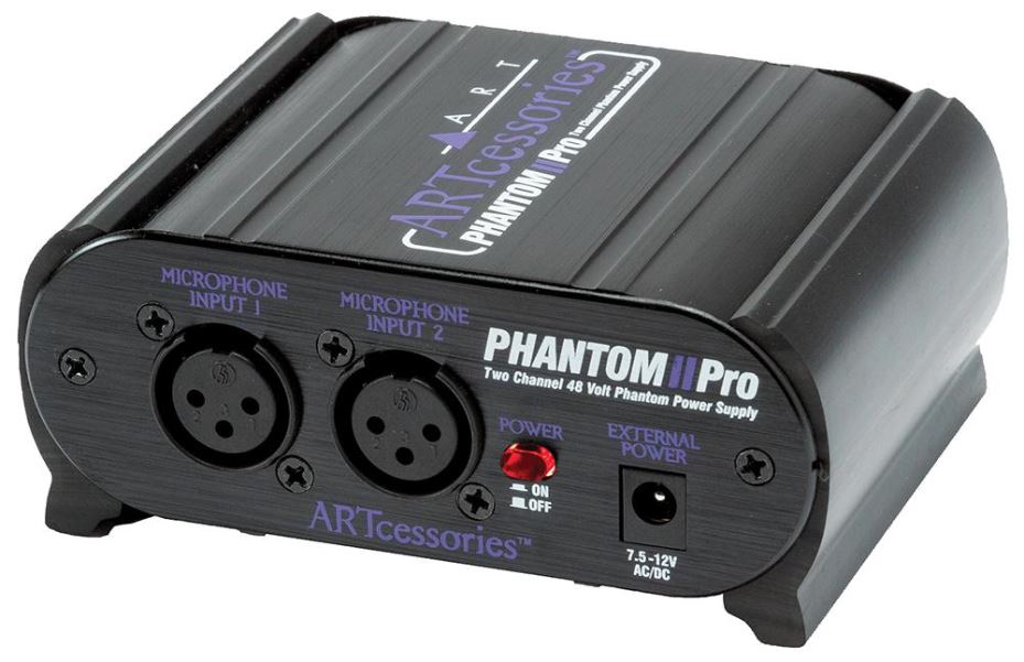 2 Channel Phantom Power Supply +48V