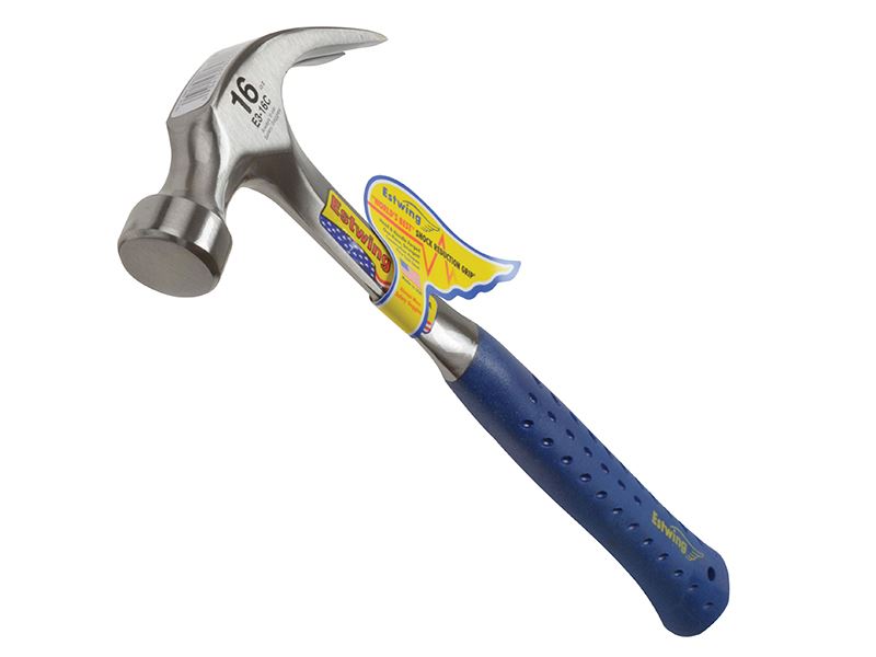 Curved Claw Hammer, Vinyl Grip
