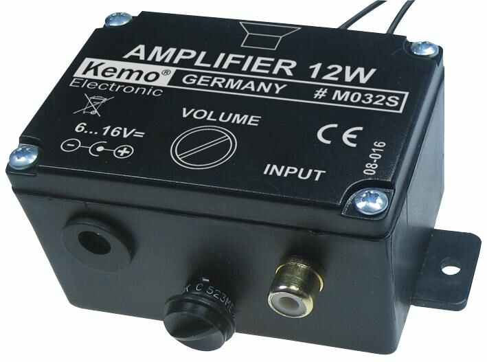 KEMO ELECTRONIC - 12W Mono Amplifier Module