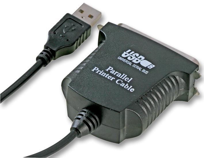 USB 2.0 to Parallel Printer Lead Adaptor