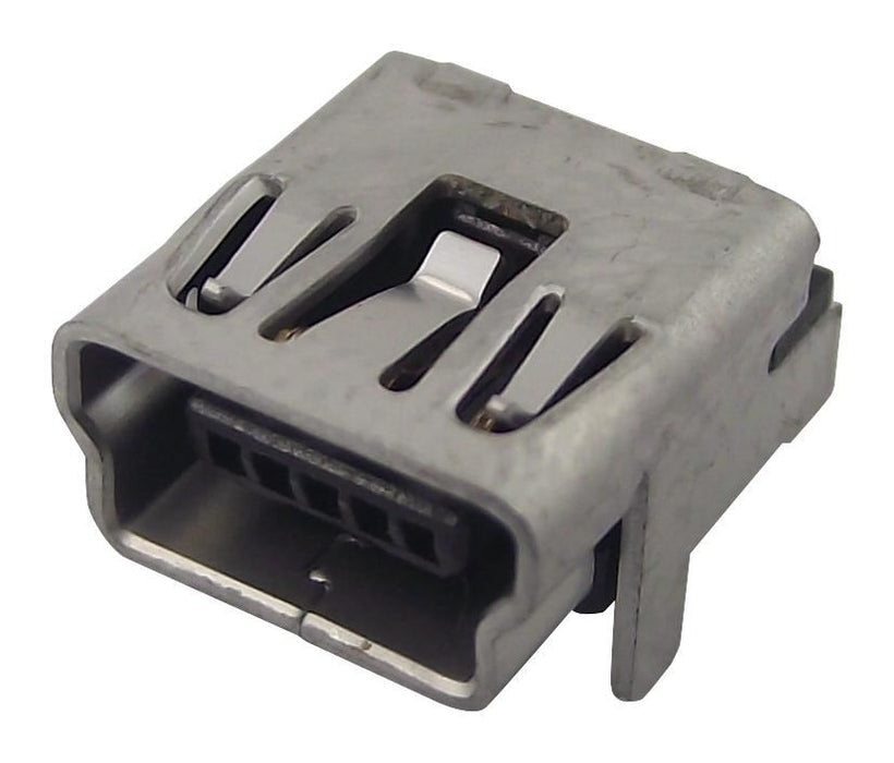 Socket, USB Mini-B Through Hole