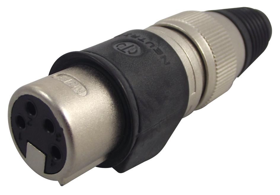 XLR Socket, 4 Pole, Heavy Duty