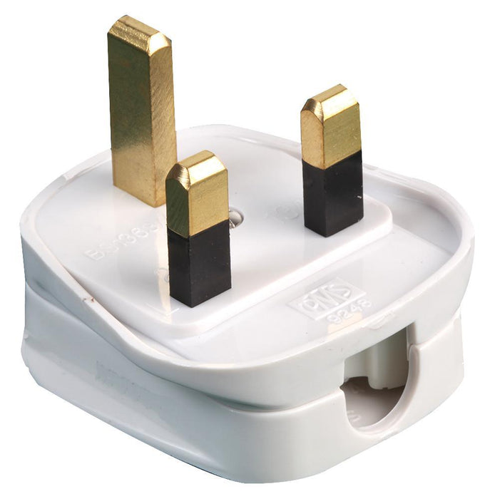 UK Mains Plug with Quickfit Cord Grip, Box of 20