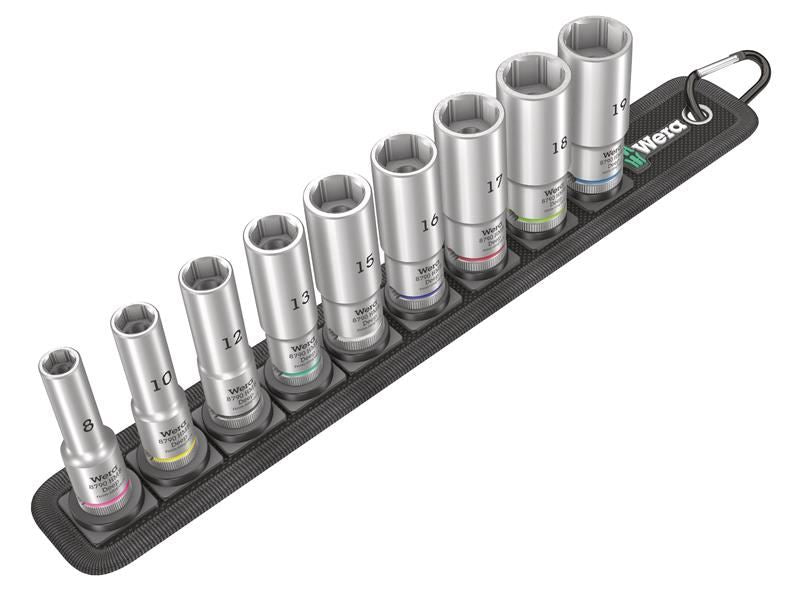 Belt B Deep 1 Socket Set of 9 Metric 3/8in Drive