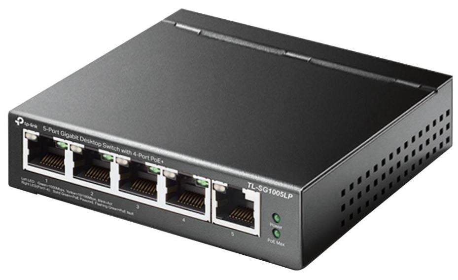 5 Port Gigabit Desktop Switch with PoE+