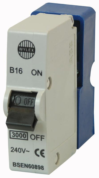 Retro Fit 16A Plug In MCB Circuit Breaker, SP Type B