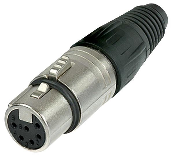 Neutrik Xl Socket, 6 Pin