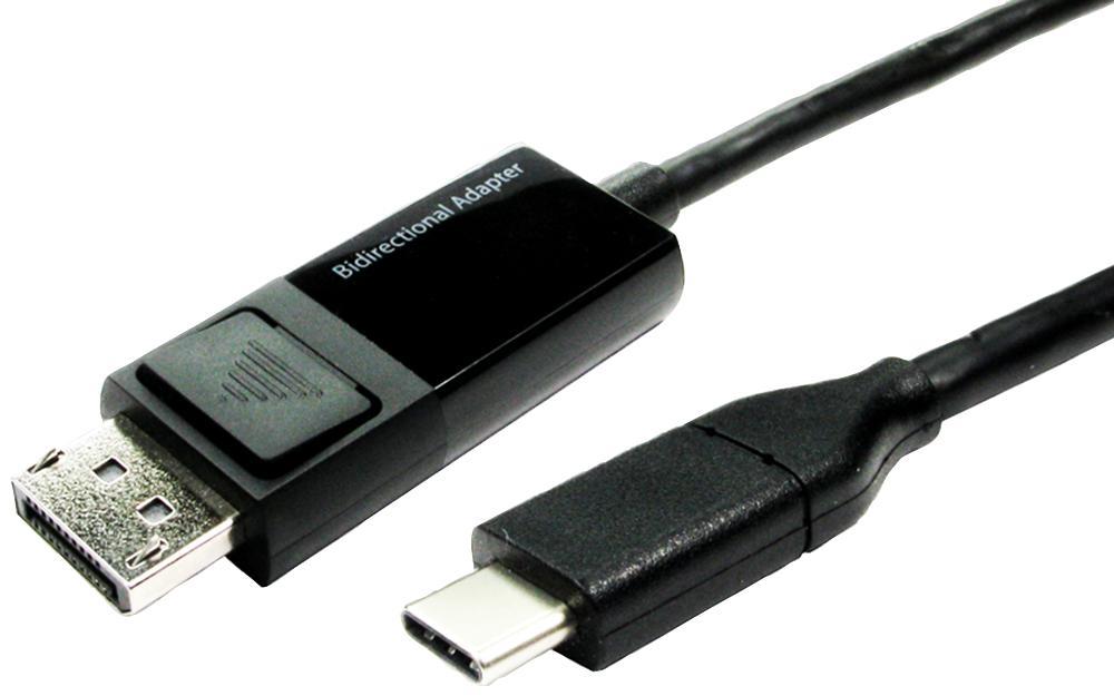 Bi-Directional USB-C to DisplayPort 1.4 Adaptor Lead