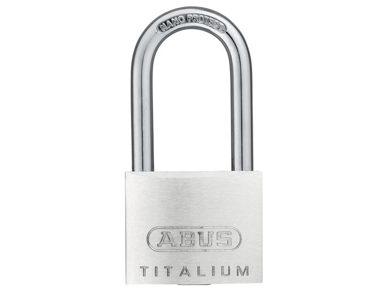 64TI/40mm TITALIUM™ Padlock 40mm Long Shackle Carded