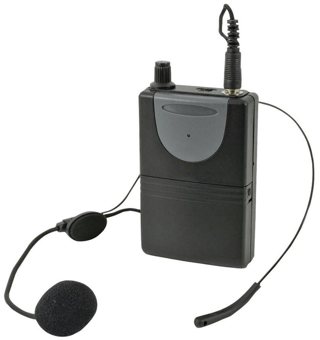 VHF Beltpack Transmitter with Neckband Microphone, 174.1MHz