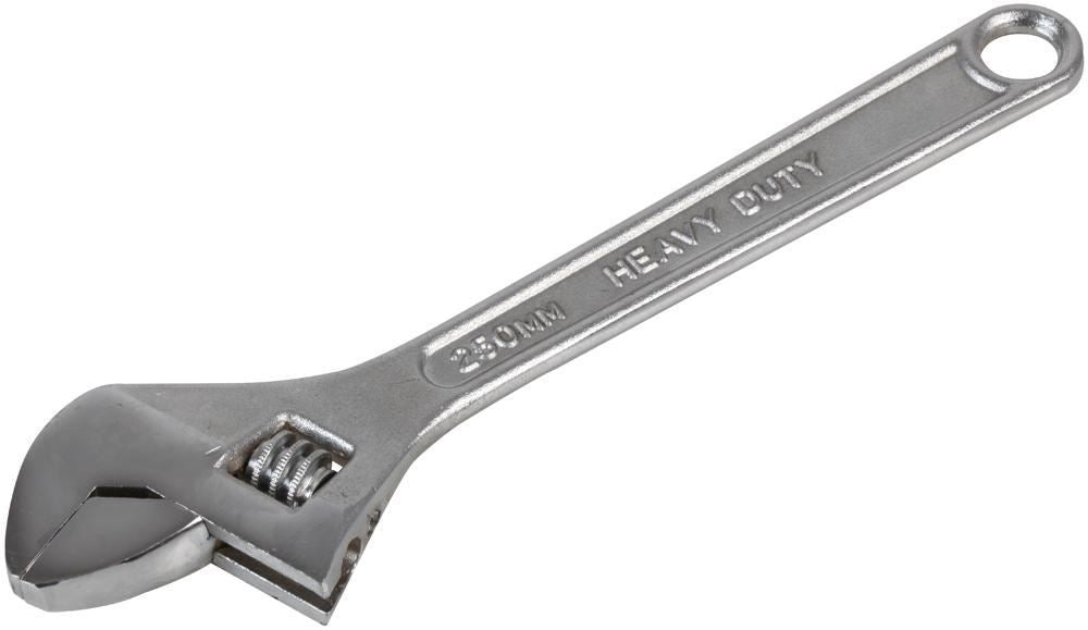 10" (250mm) Chrome Finish Adjustable Spanner