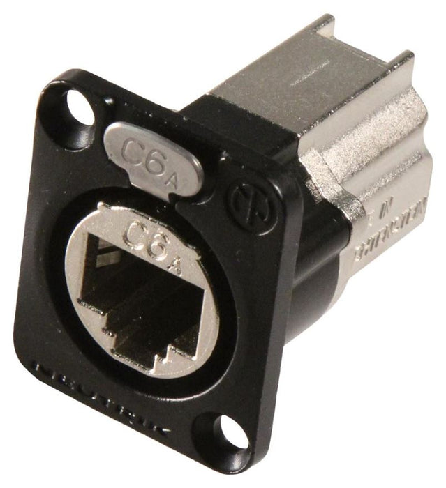 RJ45 Cat6 Socket to Socket Panel Mount Feedthrough Adaptor