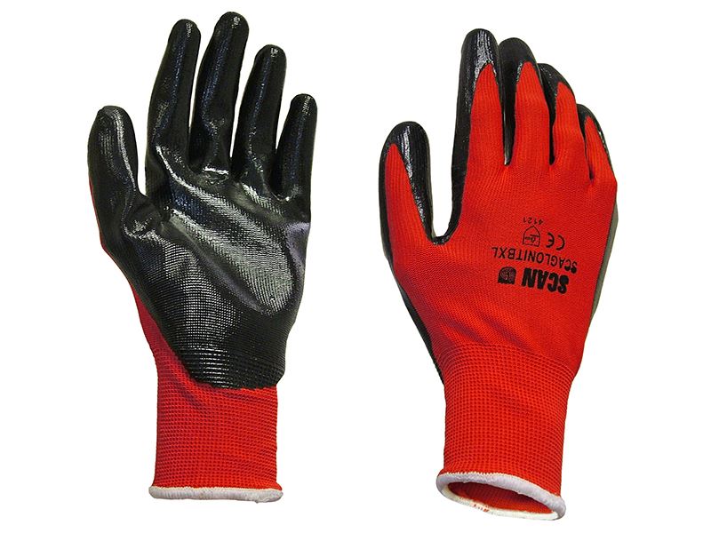 Nitrile Coated Knitted Gloves