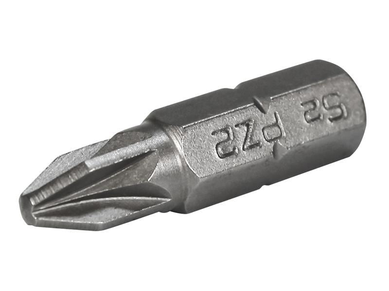 Pozi S2 Grade Steel Screwdriver Bits