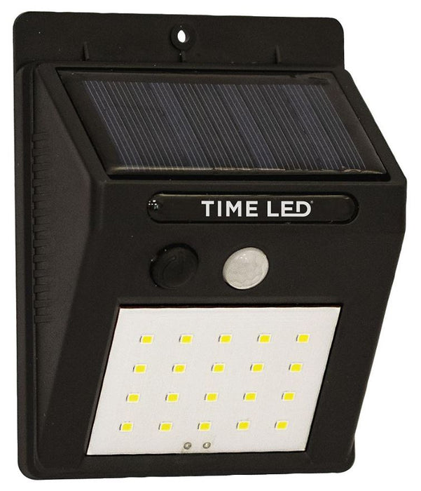 2W Solar Powered LED Wall Light with PIR, IP65